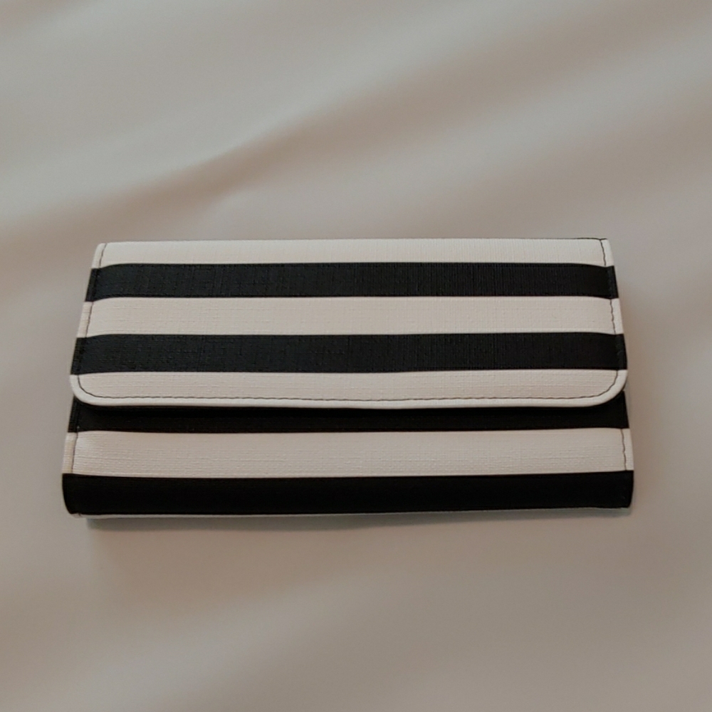 Kut from the Kloth slim striped wallet - NWT